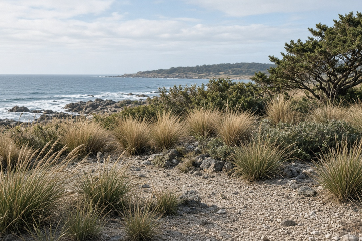 Coastal landscape style sample