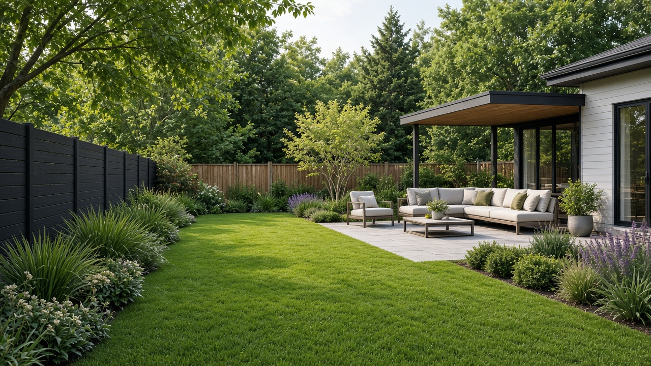 Backyard design sample