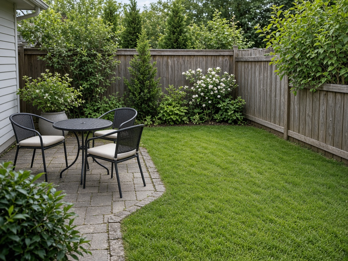 Make a Compact Yard Work for Two Uses