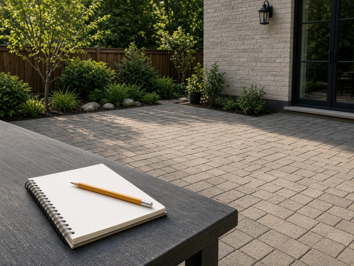 Describe Use, Paving, and Seating