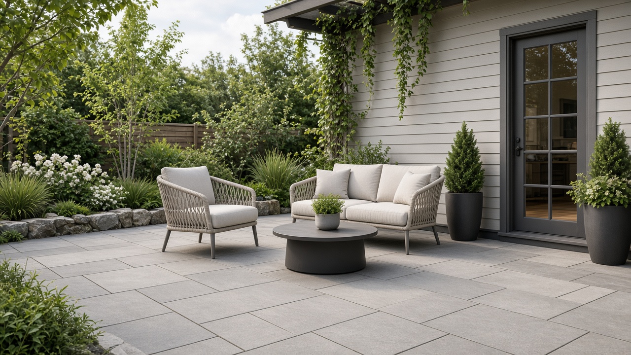 Patio design sample